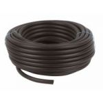 30m 1/4'' Black Braided PVC Hose-0