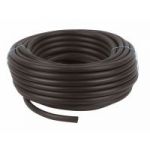 30m 3/8'' Black Braided PVC Hose-0
