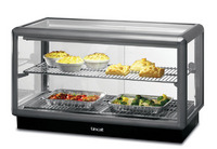 Lincat D5H/100B Seal Rectangular Front Heated Food Merchandiser-0