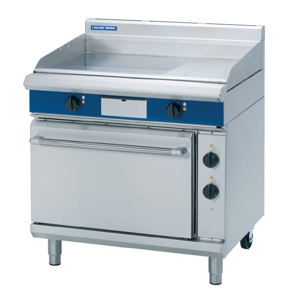 Blue Seal Evolution Series EP506 900mm electric griddle static 2/1 GN