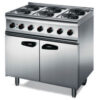 Lincat ESLR9C Silverlink 600 Electric 6 Plate Range With Rear Castors