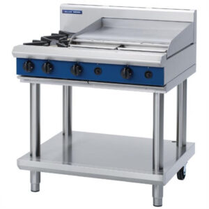 Blue Seal Evolution Series G516B-LS Gas Cooktop 26kw Leg Stand