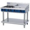 Blue Seal Evolution Series G518B-LS Gas Cooktop 40kw Leg Stand