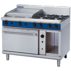 Blue Seal Evolution Series G58B Gas Range Convection Oven 2/1 GN 49kw