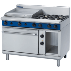Blue Seal GE508B Evolution Series 4 Burner Gas Range 2/1 GN