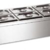 Lincat LBM3 Bain Marie (Electric) 6 x1/4GN (dry heat)-0