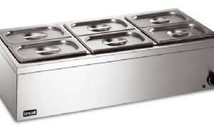 Lincat LBM3W Bain Marie (Electric) 6 x1/4GN (wet heat)-0