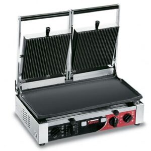 Sirman PD Double Flat / Ribbed Contact Grill-0