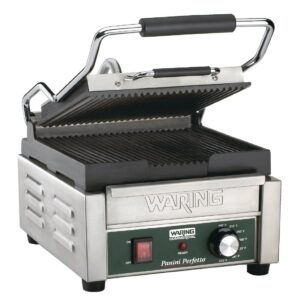 Waring WPG150G Single Ribbed Panini Grill