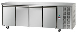 Interlevin Italia Range TF04 Gastronorm Refrigerated 4 Door Counter Fridge