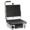 Maestrowave MEMT16000XNS Single Ribbed Panini/Contact Grill