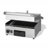 Maestrowave MEMT17011 Ceramic Ribbed Top/Flat Bottom Panini/Contact Grill-0