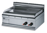 Lincat Silverlink 600 GS7/R Half Ribbed Griddle-Natural Gas-0