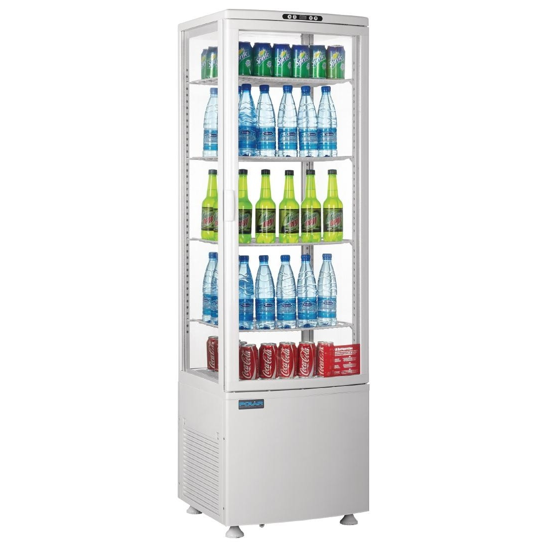 Polar glass door fridge deals
