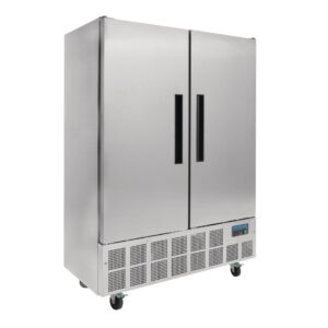 Polar GD879 Slimline Double Door Fridge