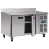 Polar DL916 Double Door Counter Freezer with Upstand