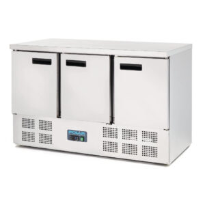 Polar G622 Triple Door Counter Fridge