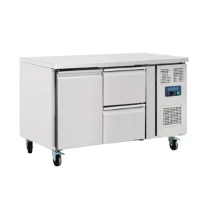 Polar GD873 1 Door & 2 Drawer Counter Fridge