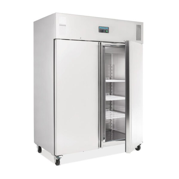 Polar U634 Heavy Duty Double Door Fridge