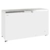 Tefcold GM500 Chest Freezer - White with Stainless Steel Lid