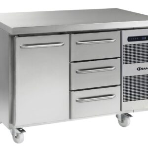 Gram Gastro K1407CSHADL/3DC2 Counter Fridge-1 Door & 3 Drawers