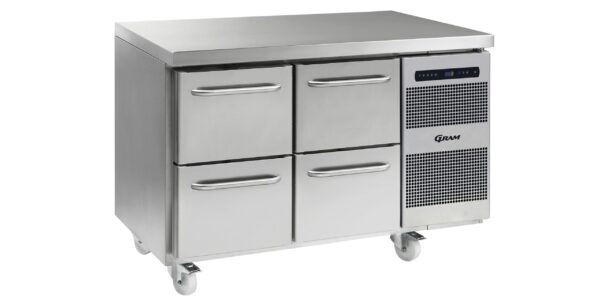 Gram Gastro K1407CSHA2D/2DC2 Counter Fridge-4 Drawers