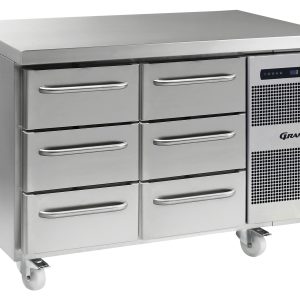 Gram Gastro K1407CSHA3D/3DC2 Counter Fridge-6 Drawers