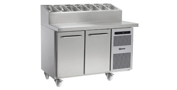 Gram Gastro K1407CSHPTDL/DRC2 Counter Fridge-2 Door Prep Top Counter