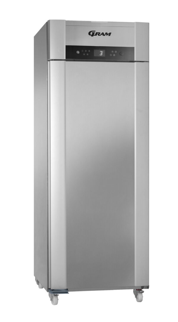 Gram Superior Twin M84 Fresh Meat Single Door Fridge-Stainless Steel