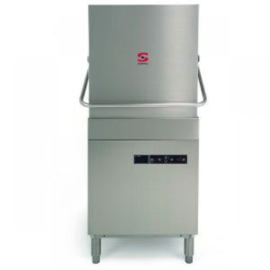 Sammic X-120 X-tra Pass Through Dishwasher-Drain Pump + Constant Rinse Temperature System