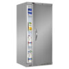 Tefcold UR550 Solid Door Upright Refrigerator -Stainless Steel - Open