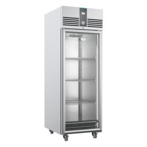 Foster EcoPro G2 EP700G Single Glass Door Refrigerator-Stainless Steel Ext/Aluminum Int-Glass Door-R290
