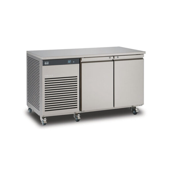 Foster EcoPro G2 EP1/2M Double Door Counter Meat Fridge-Stainless Steel Ext/Aluminum Int-R290