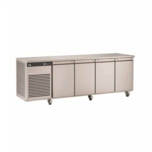 Foster EcoPro G2 EP1/4M 4 Door Counter Meat Fridge-Stainless Steel-R134a