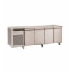 Foster EcoPro G2 EP1/4M 4 Door Counter Meat Fridge-Stainless Steel-R290