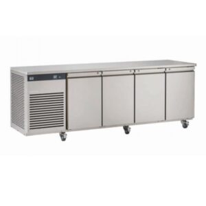 Foster EcoPro G2 EP1/4H 4 Door Counter Fridge-Stainless Steel Ext/Aluminum Int-4 Door-R290