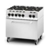 Lincat Opus 800 OG8002 6 Burner Gas Oven -LPG Gas-Drop Down