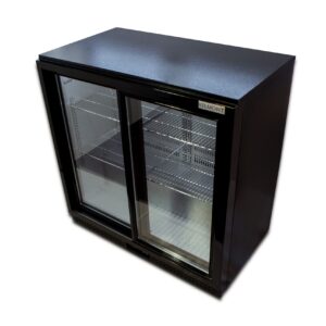 Belmont BC9027K Bottle Cooler Sliding Door-Black