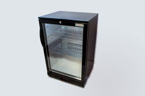 Belmont BC6007K Bottle Cooler Hinged Door-Black