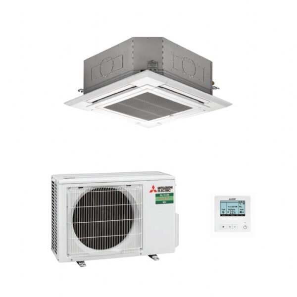 Mitsubishi Electric PLA-M60EA 4-Way Blow Ceiling Cassette Air Conditioning System