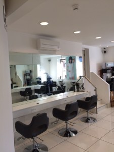 Air Conditioning for heating a Salon