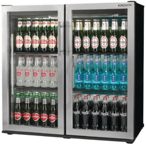 Autonumis Popular Double Door Bottle Cooler Stainless Steel Door Frame | Carlton Services