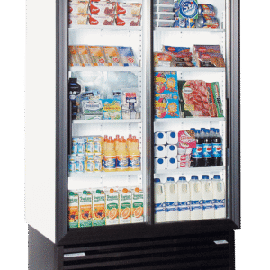 Staycold SD1140 Glass Door Merchandiser White