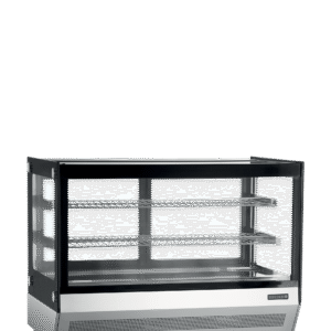 TEFCOLD LCT 900 F Counter Top Display Stainless steel / Glass