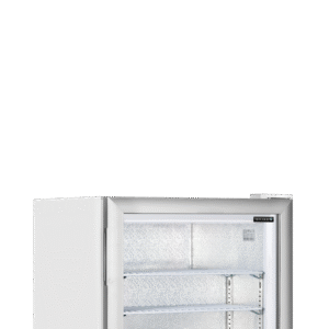 TEFCOLD UF50G Glass Door Display Freezer White