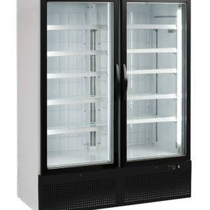 TEFCOLD NF5000G Glass Door Display Freezer White