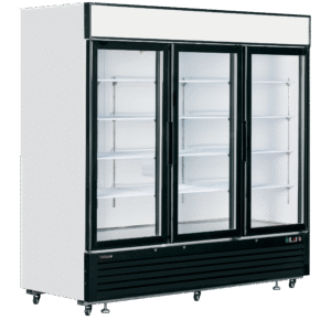 TEFCOLD LGF7500 Glass Door Display Freezer White