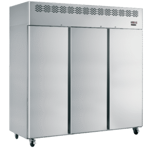 TEFCOLD CAR1390 Solid Door Refrigerator Stainless steel