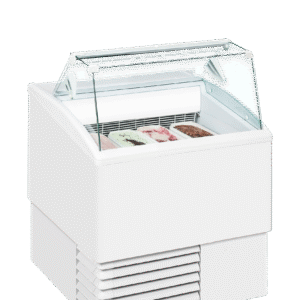 ISA ISETTA 4ST Scoop Ice Cream Display White