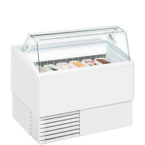 ISA ISETTA 6ST Scoop Ice Cream Display White
